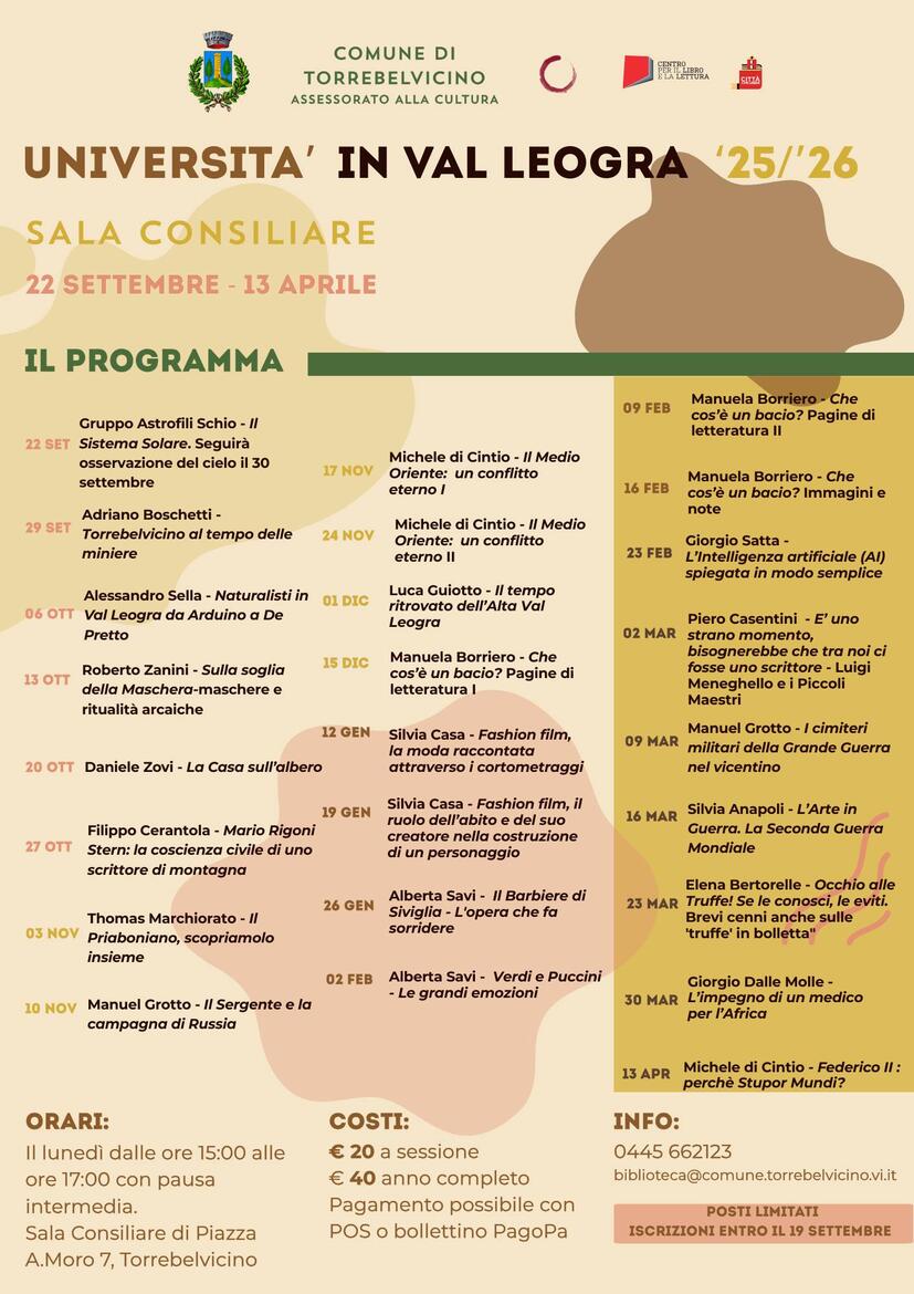 Università in Val Leogra